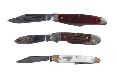 3 Boker folding knives