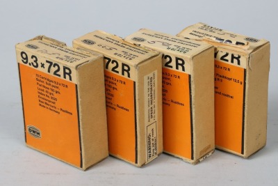 4 Bxs DWM 9.3x72r Ammo