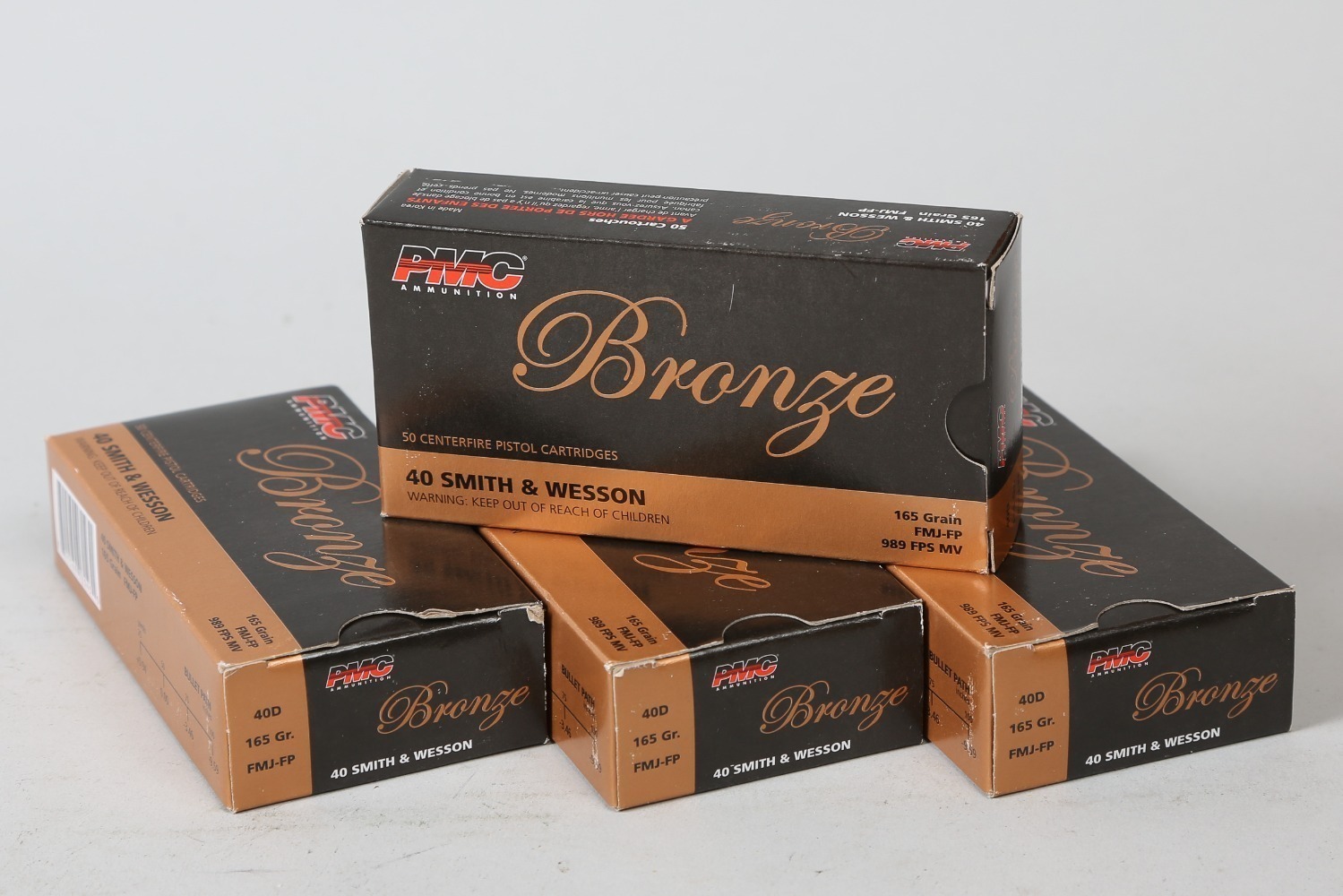 4 Bxs PMC 40 S&W Ammo