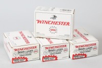 4 Bxs Winchester 9mm Luger Ammo