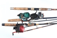 3 fishing rods