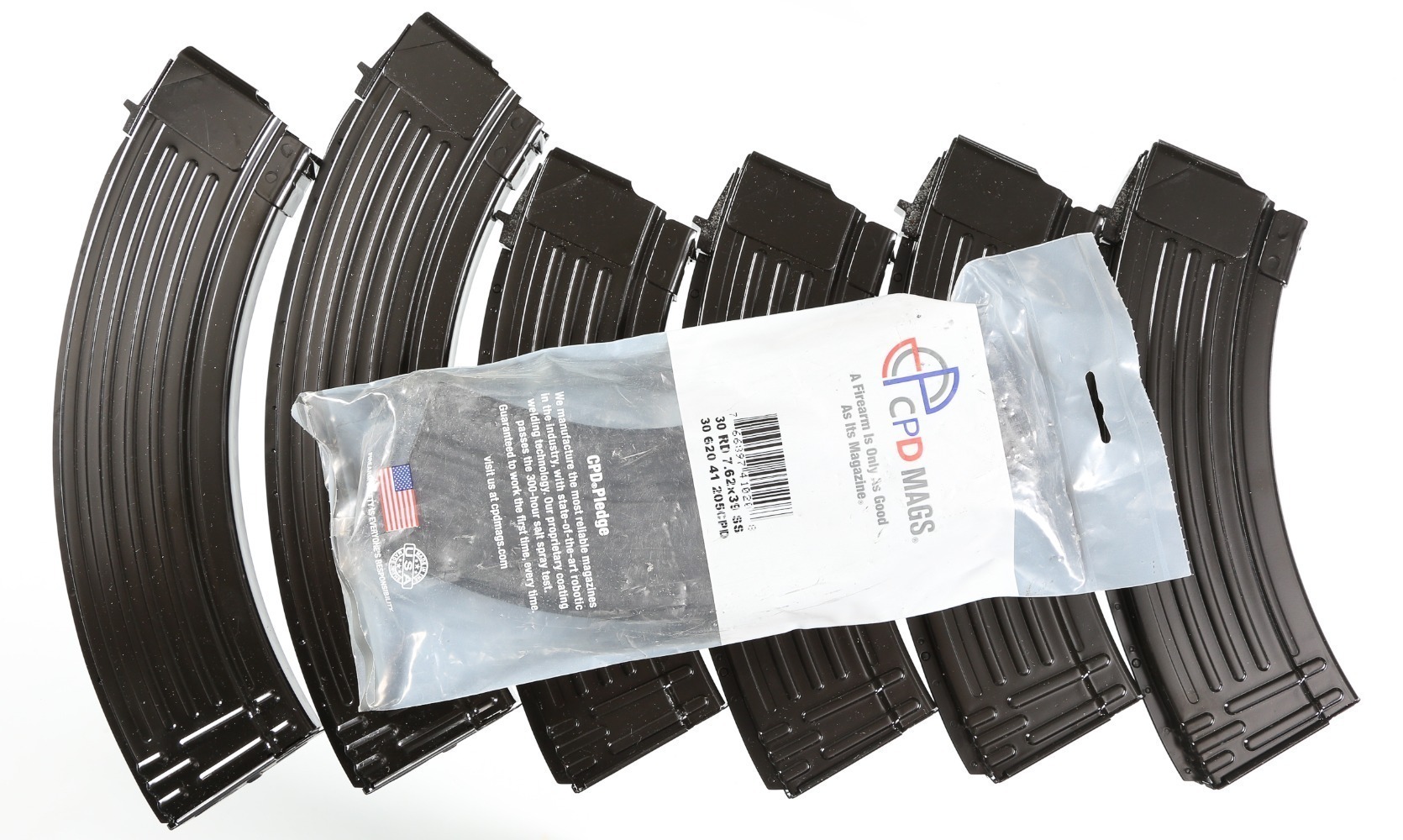 7 AK47 Magazines/Bag