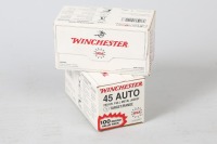 2 Bxs Winchester .45 Auto Ammo