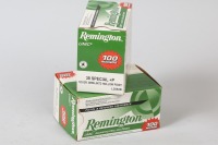 2 Bxs Remington .38 Special +P Ammo