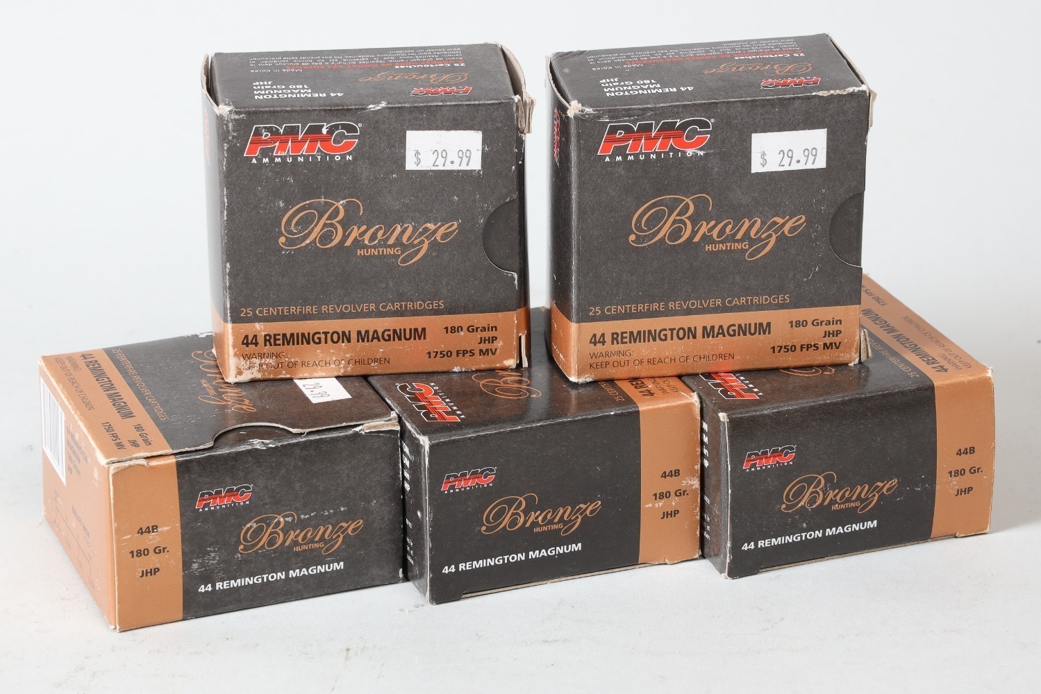 5 bxs PMC .44 rem ammo