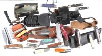 23 Assorted Knives/ Cases