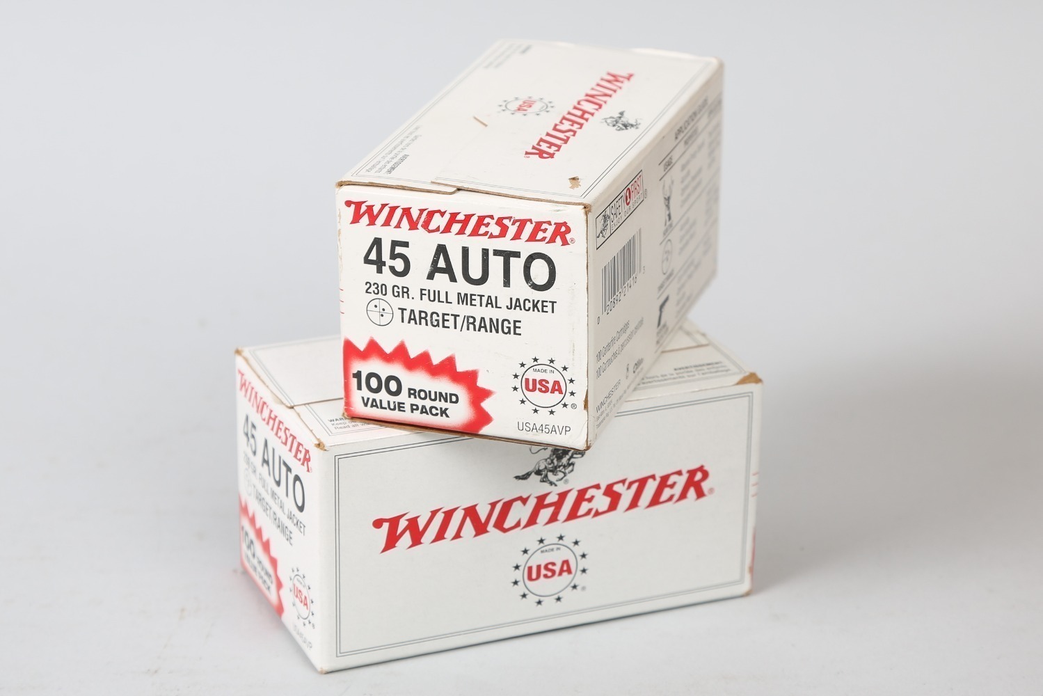 2 Bxs Winchester .45 Auto Ammo