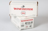 2 Bxs Winchester .40 S&W Ammo