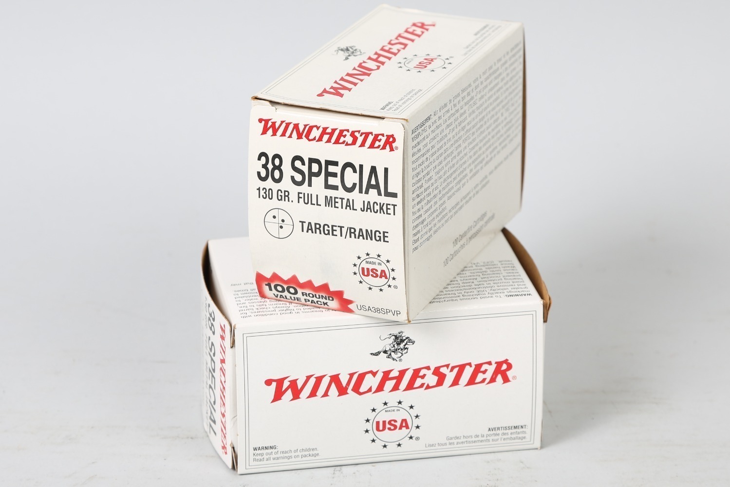 2 Bxs Winchester .38 Special Ammo