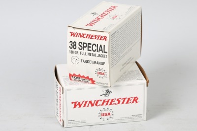 2 Bxs Winchester .38 Special Ammo