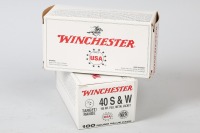 2 Bxs Winchester .40 S&W Ammo