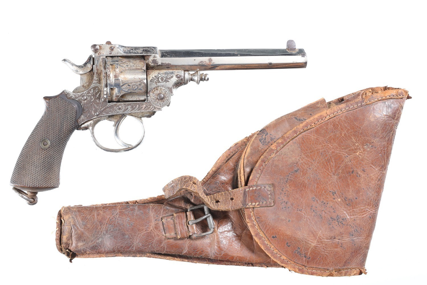 Warnant-Fransquet Top-break Revolver .38 Cal