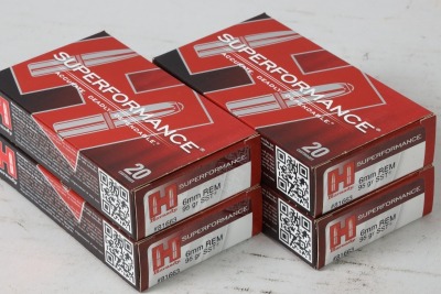 4 Bxs Hornady 6mm REM Ammo