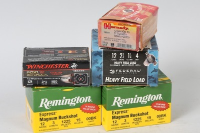 5 Bxs Winchester/Hornady/Federal/ Remington 12 Ga