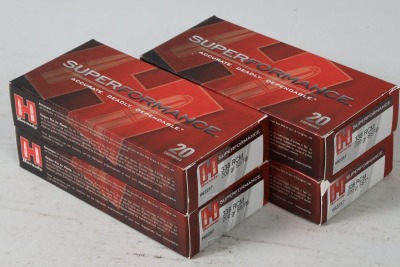 4 Bxs Hornady .338 Ammo