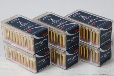 6 Bxs CCI .22 WMR Ammo