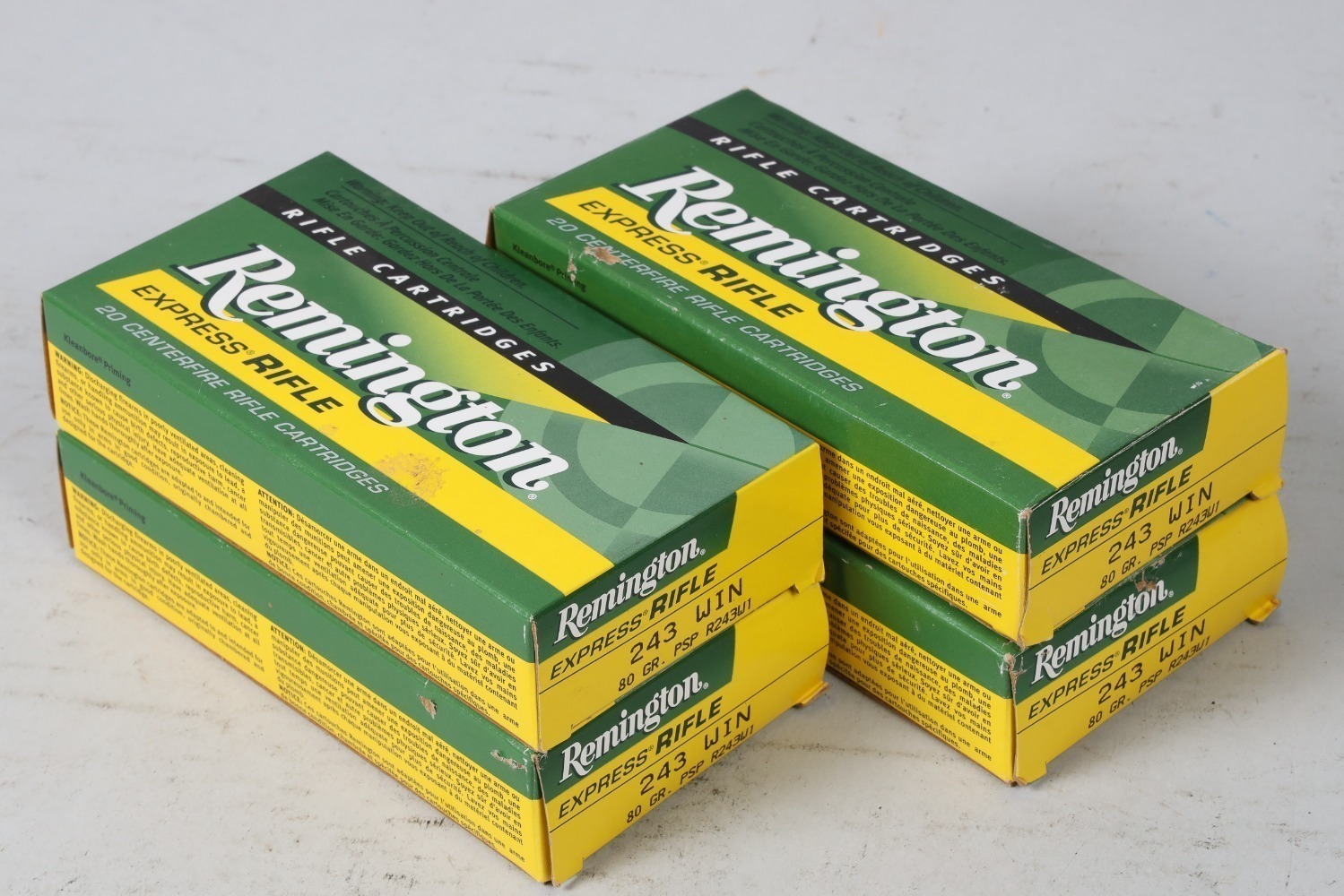 4 Bxs Remington .243 Win Ammo