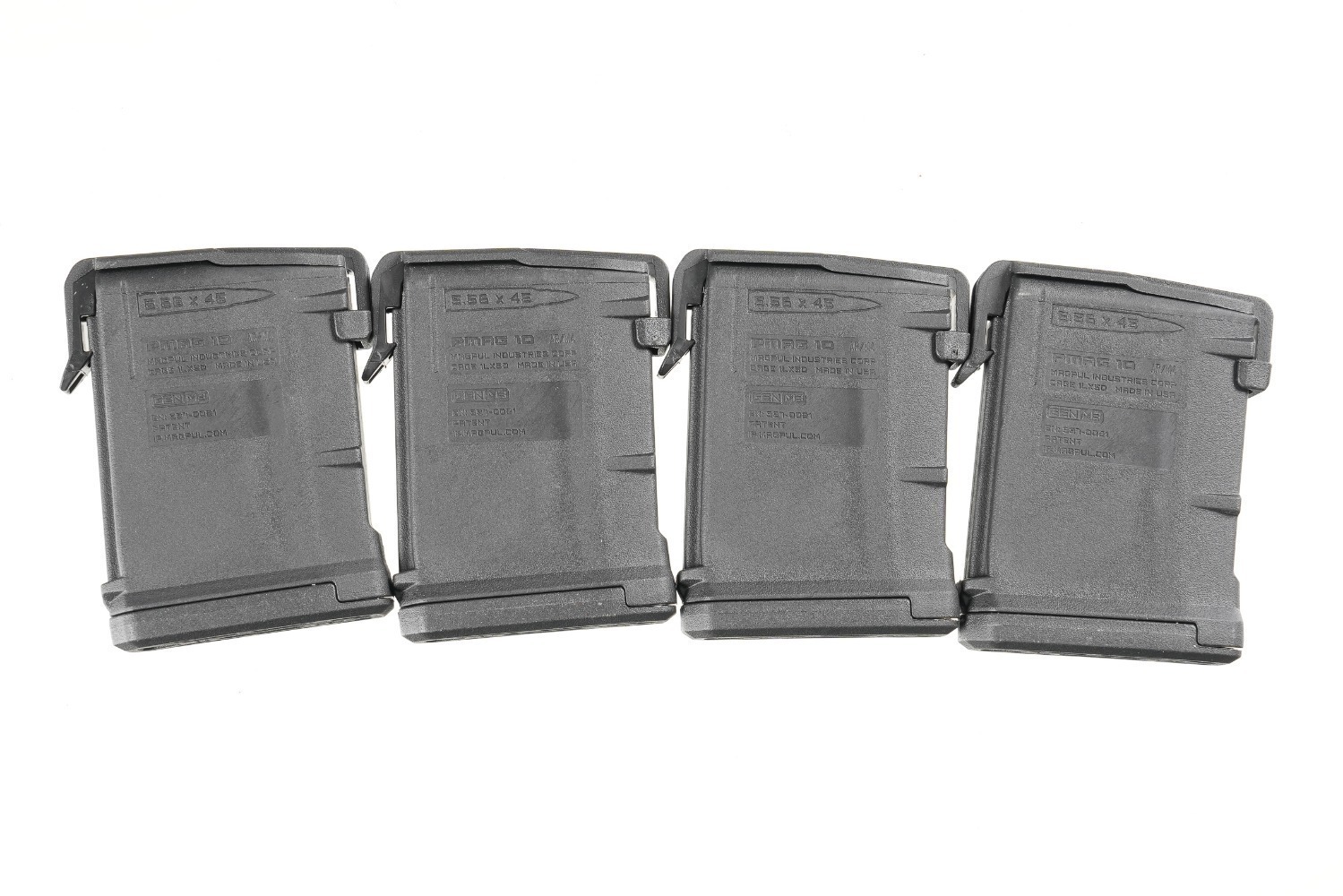 4 Pmag 5.56x45 Magazines