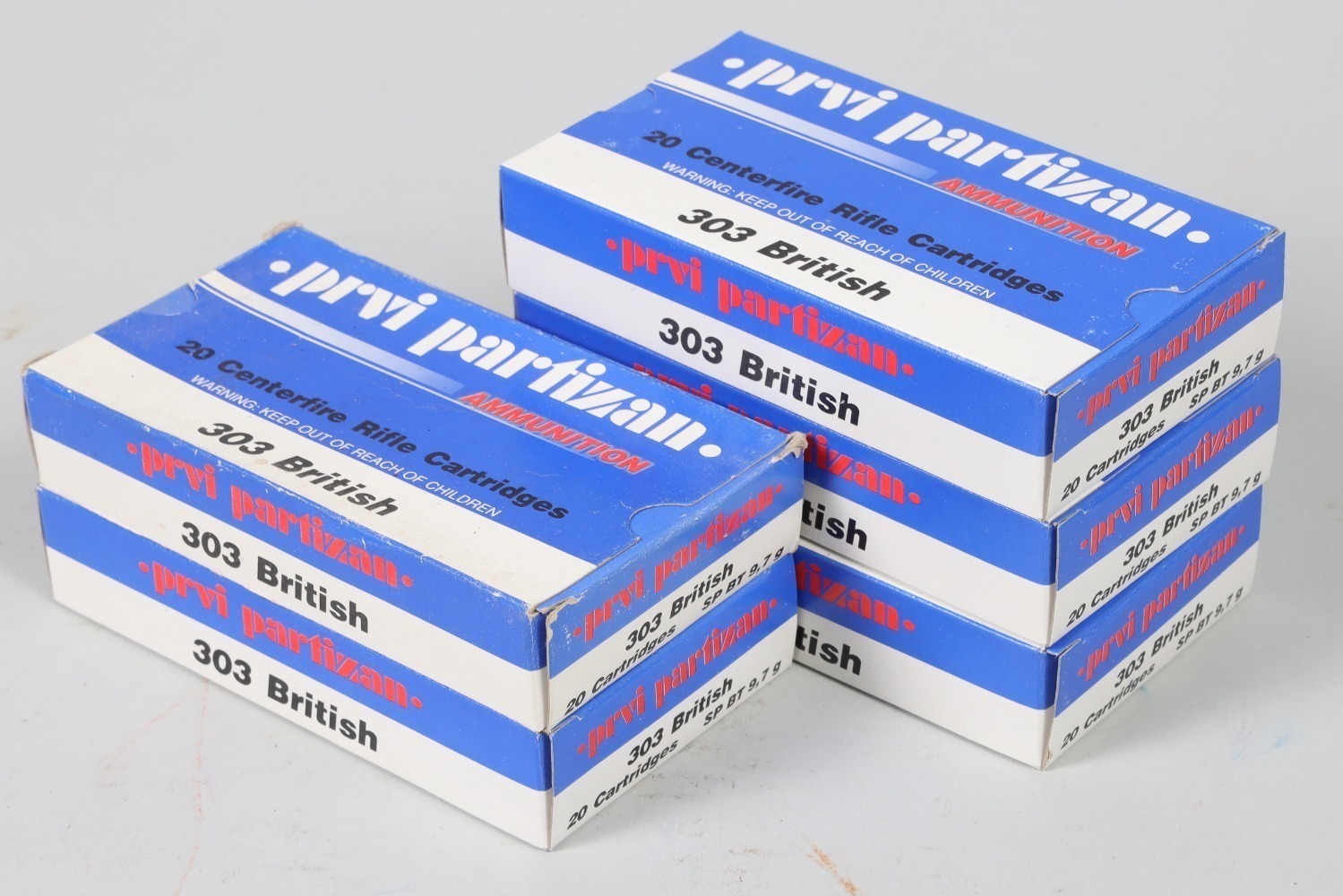 5 Bxs Prvi Partizan .303 British ammo