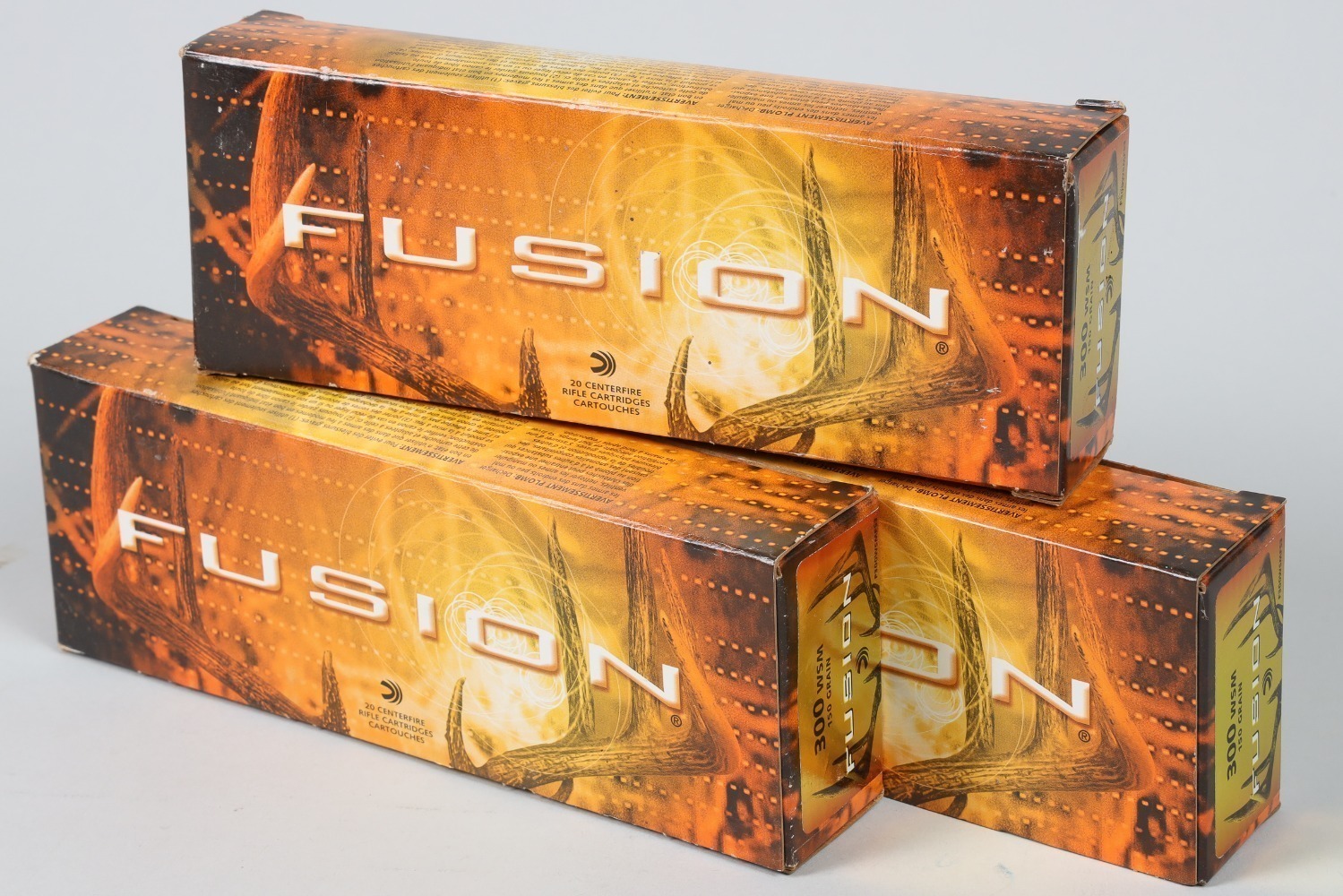 3 Bxs Federal Fusion .300 WSM Ammo