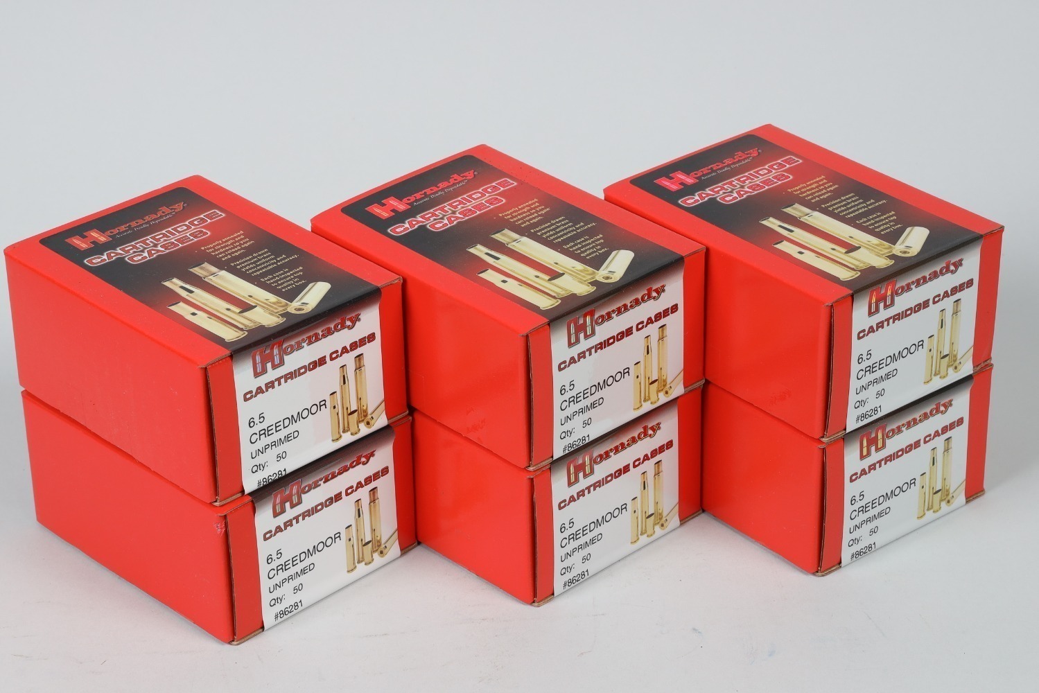 6 Bxs Hornady 6.5 Creedmoor New Brass