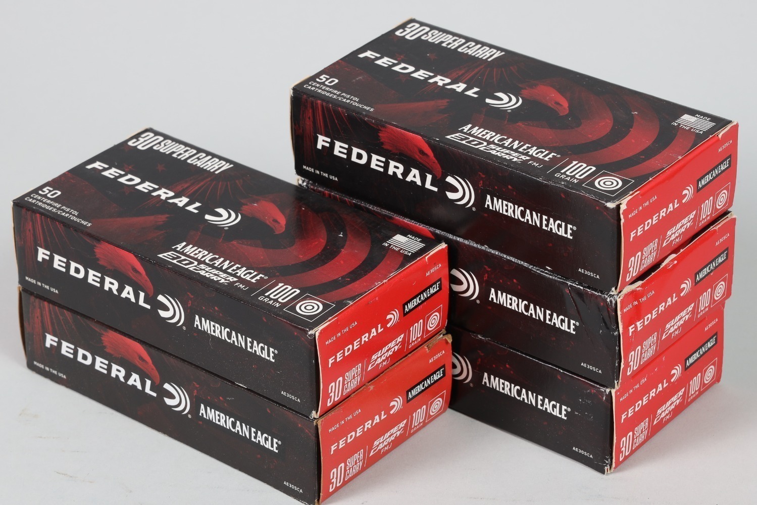 5 Bxs Federal .30 SC Ammo