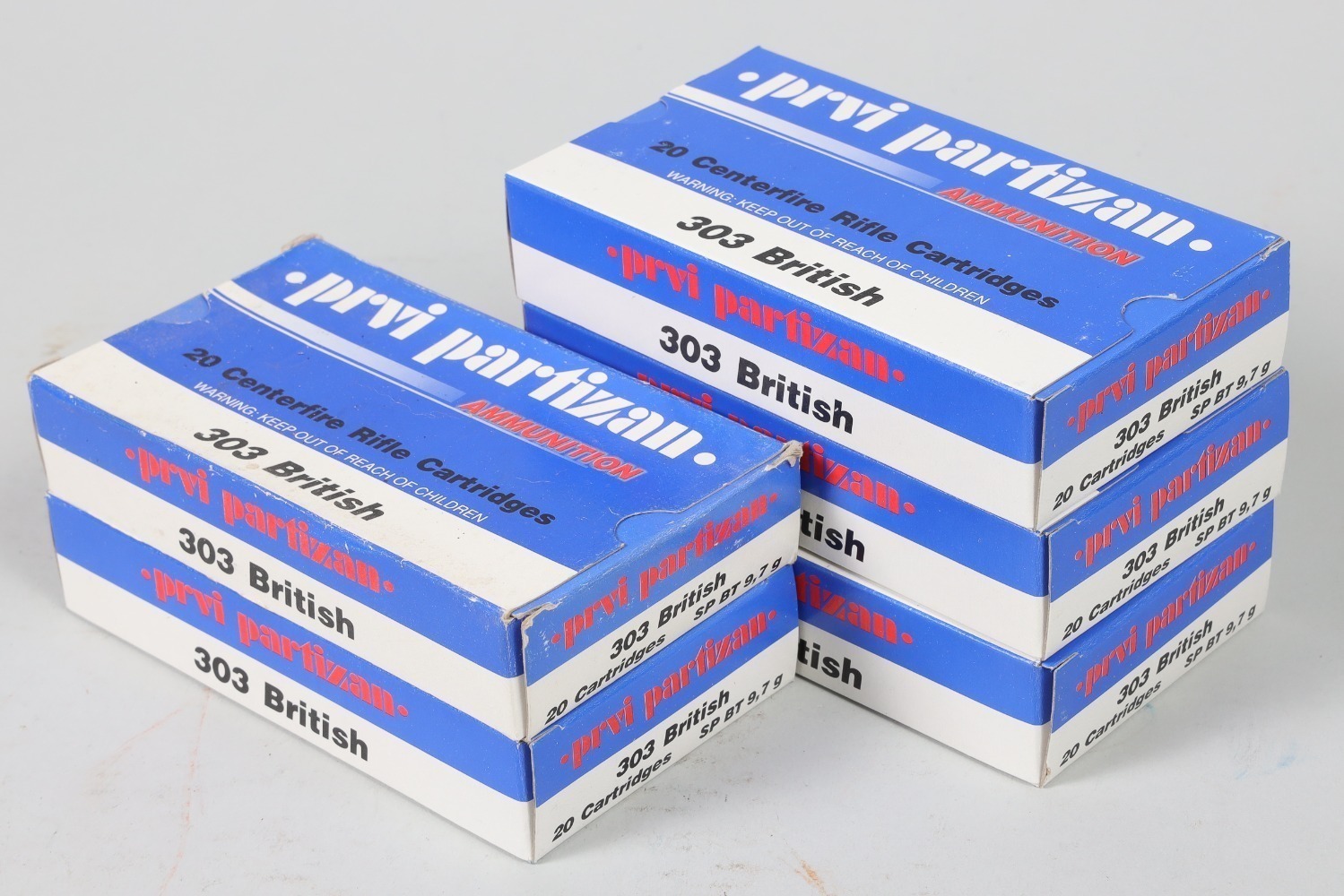 5 Bxs Prvi Partizan .303 British ammo