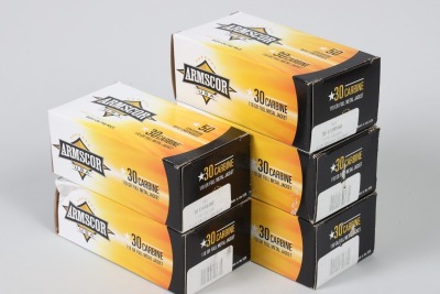 5 Bxs Armscor .30 Carbine Ammo