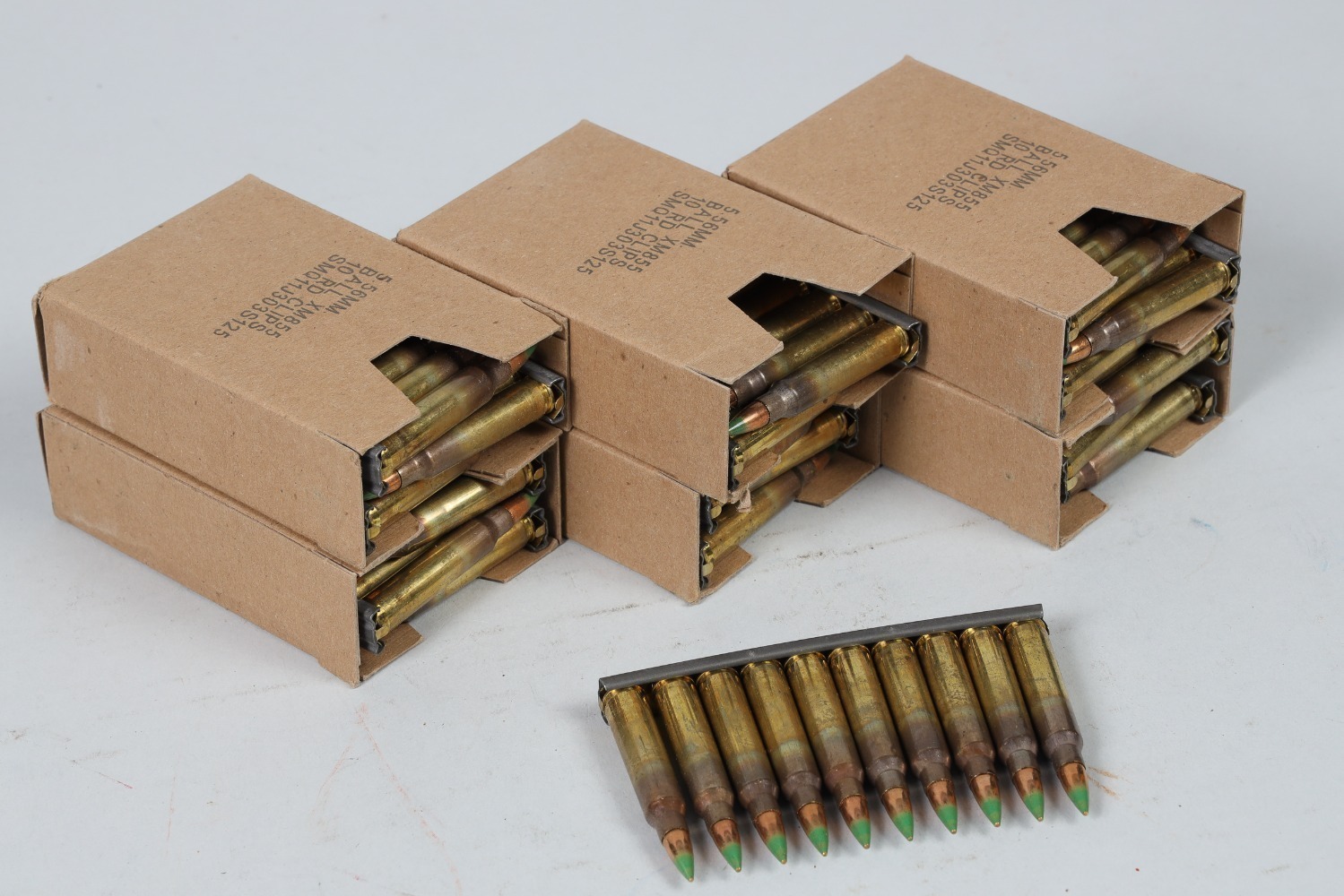 180 rds 5.56 Green Tip Ammo