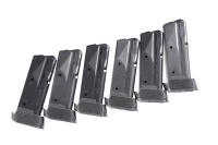 6 Sig Sauer 9mm Magazines