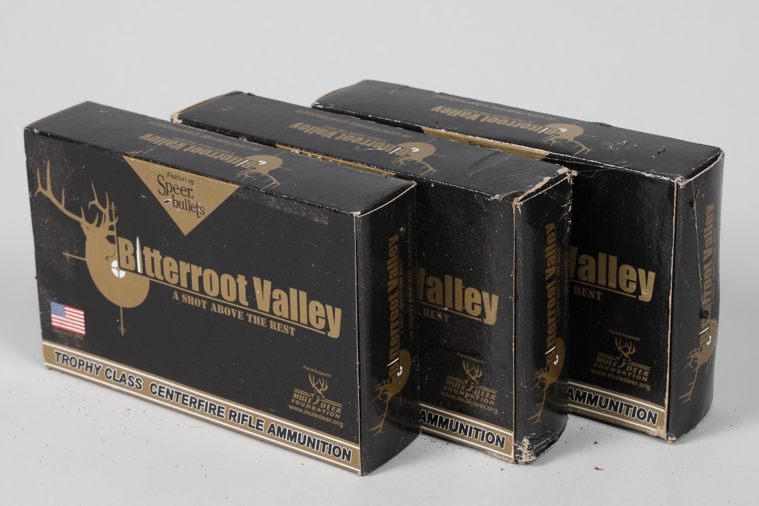 3 Bxs .375 H&H Bitterroot Valley Ammo