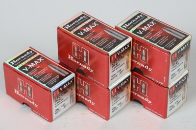 5 Bxs Hornady .270 Cal Bullets (not ammo)