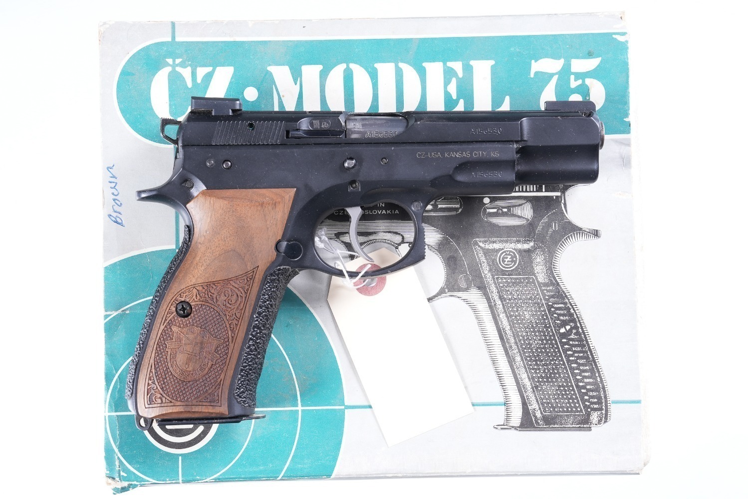 CZ 75 BD Police Pistol 9mm