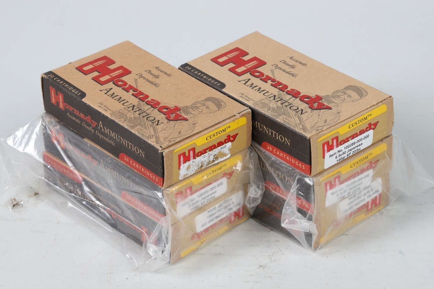 6 Bxs Hornady 6.5 Jap Ammo