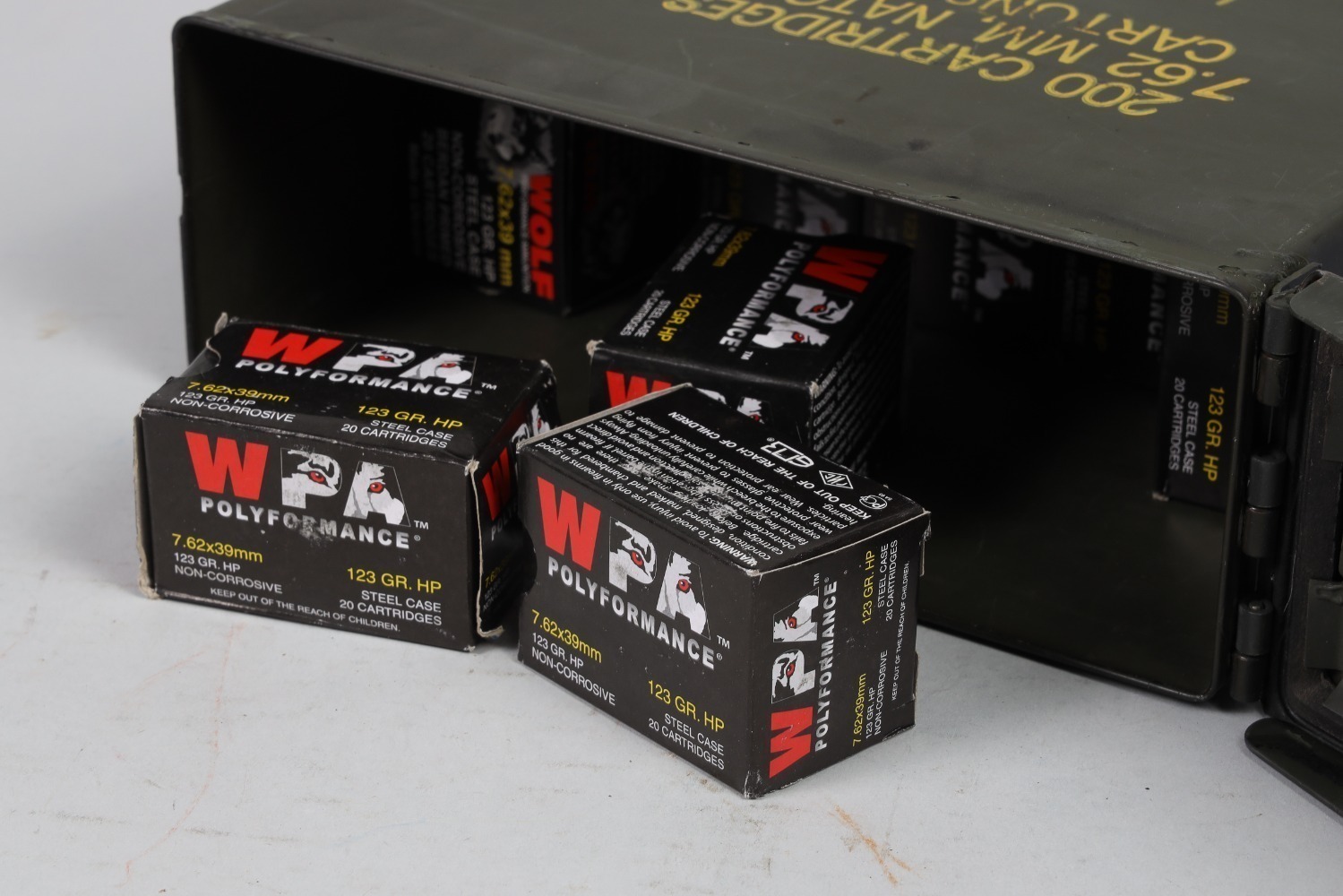 10 Bxs WPA 7.62x39 Ammo