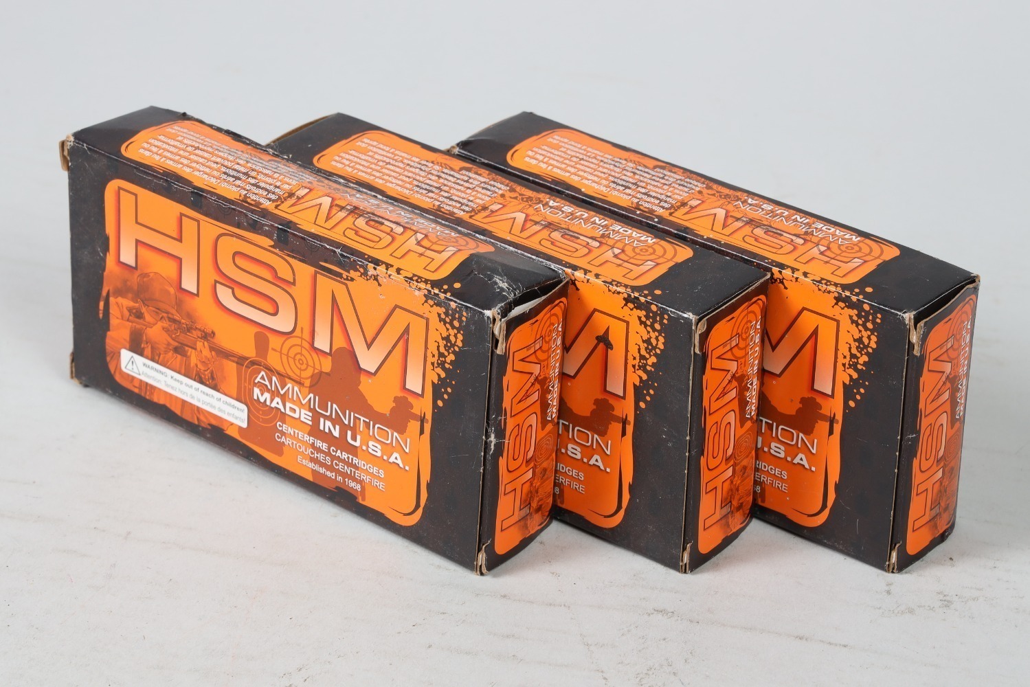 3 Bxs HSM .257 Roberts Ammo