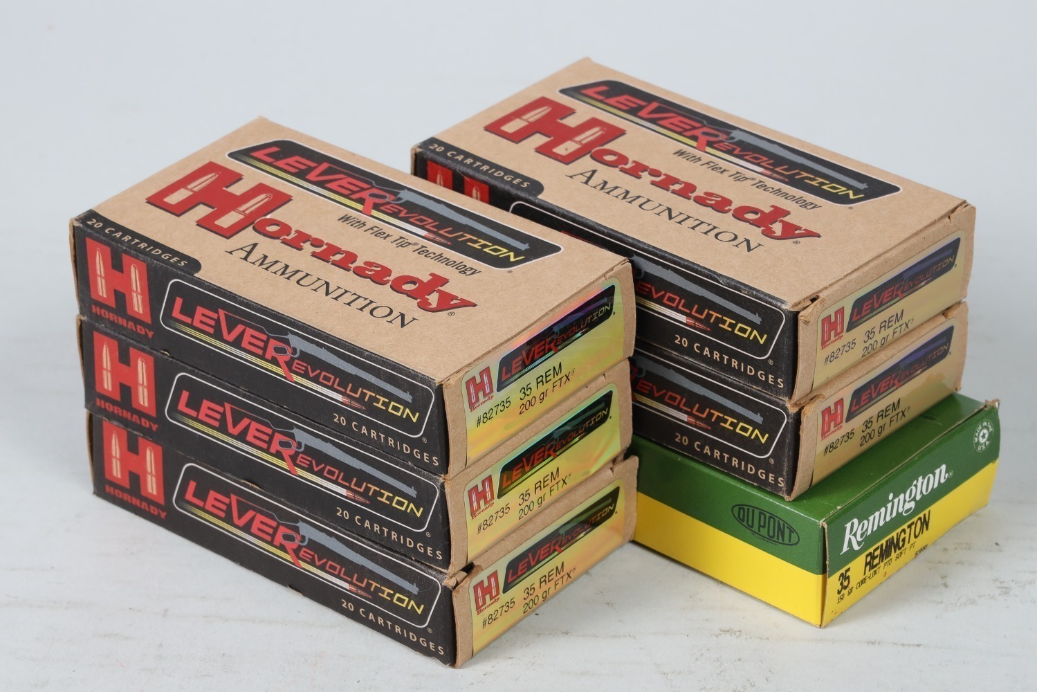 6 Bxs Hornady/Remington .35 Rem Ammo