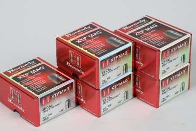 5 Bxs Hornady .45 Cal Bullets (not ammo)