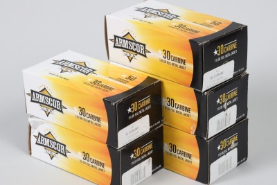 5 Bxs Armscor .30 Carbine Ammo