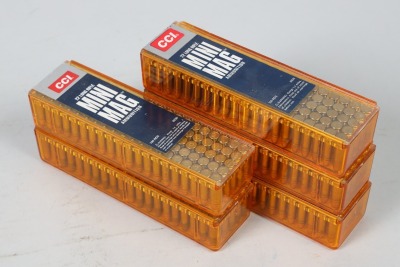 5 Bxs CCI .22lr Ammo