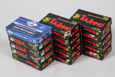 15 Bxs Wolf/Tula .223 Rem Ammo