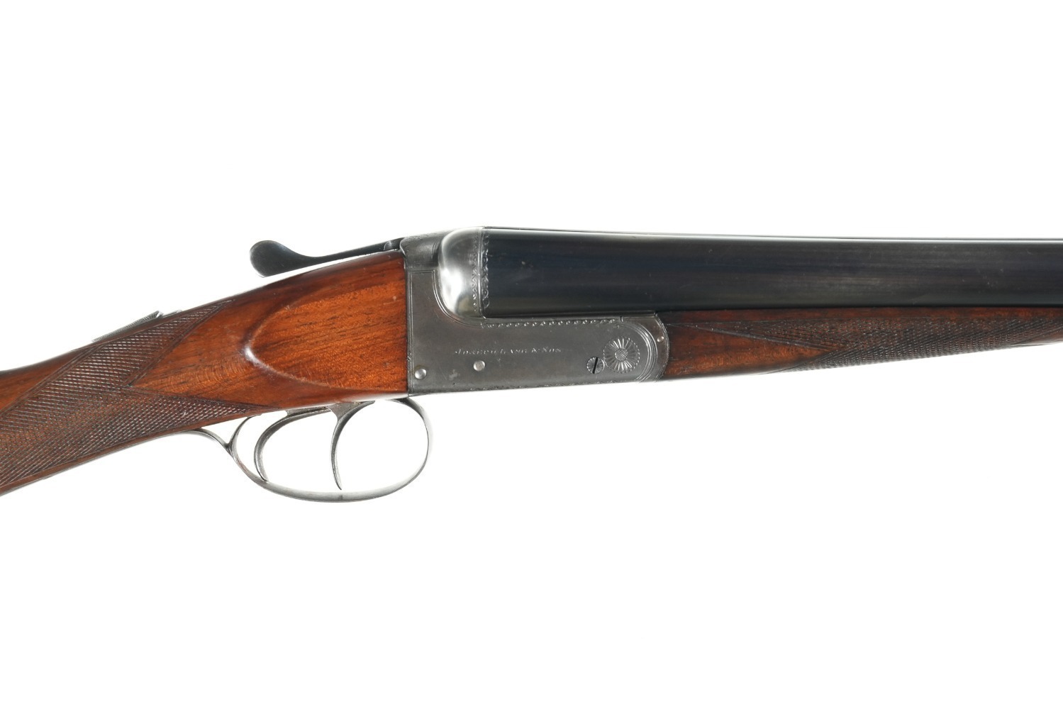 Joseph Lang Boxlock Ejector SxS Shotgun 12ga