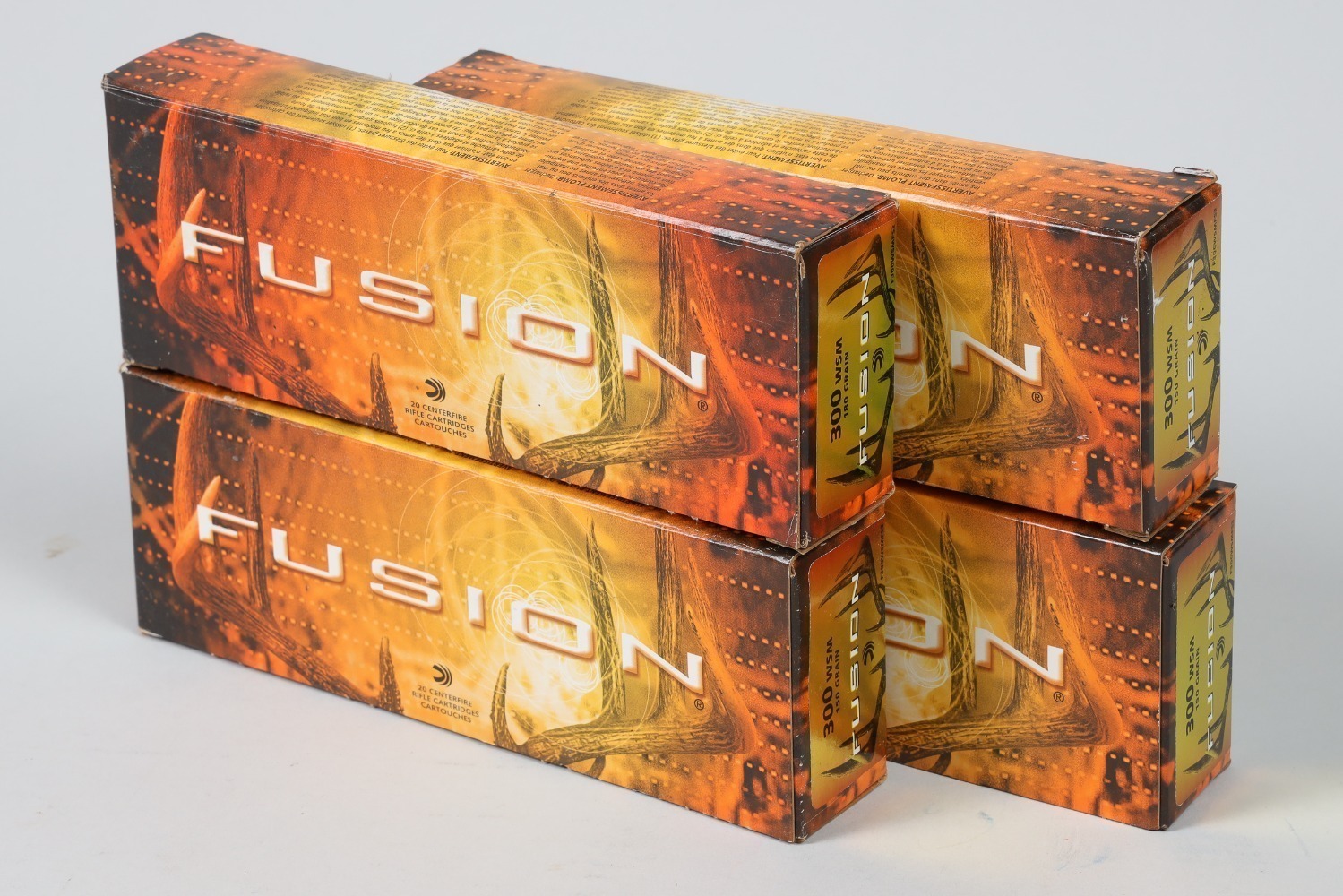 4 Bxs Federal Fusion .300 WSM Ammo