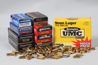 550 Rds 9mm Ammo