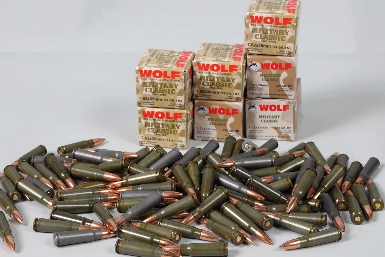 240 Rds 7.62x39 Ammo