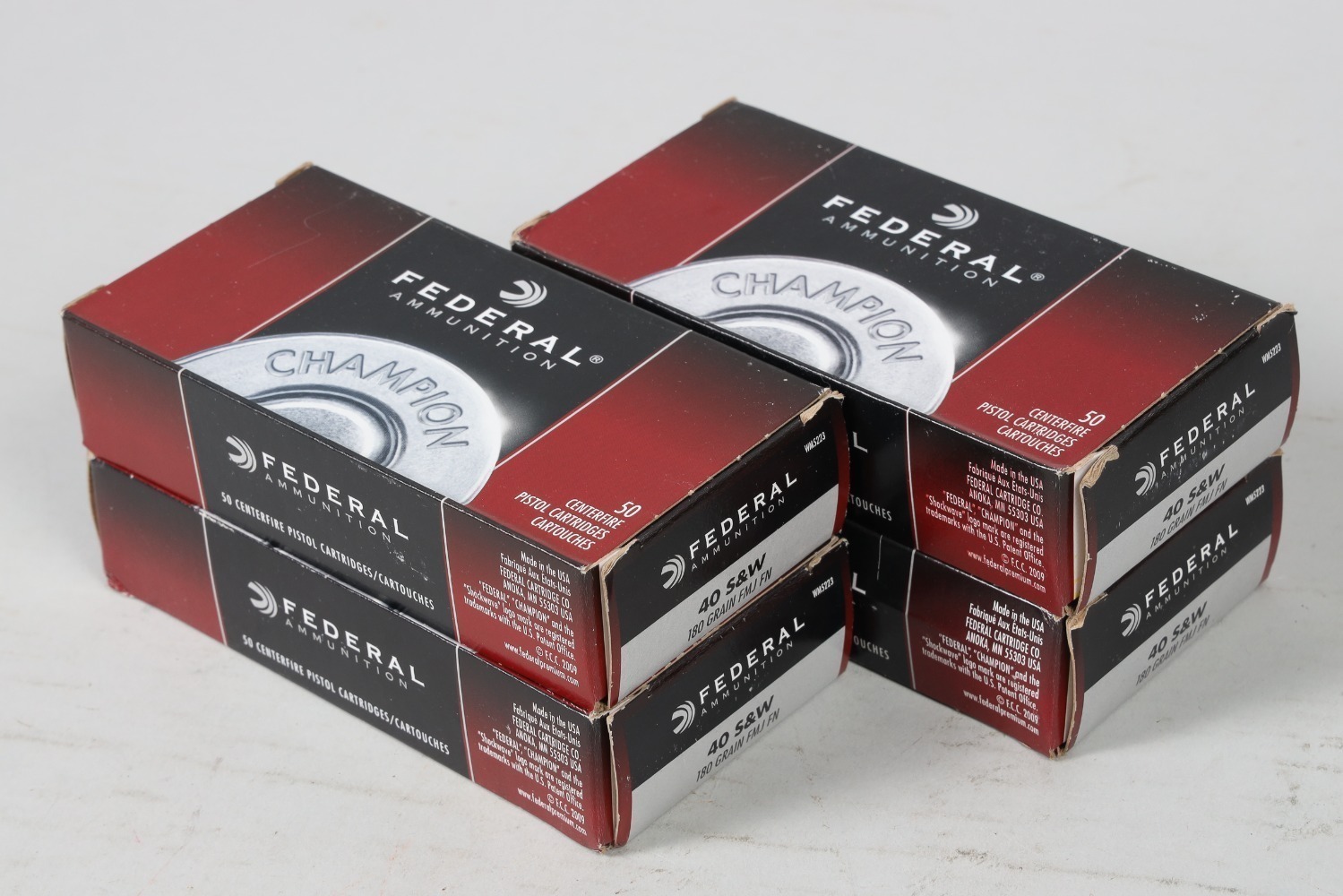 4 Bxs Federal .40 S&W Ammo