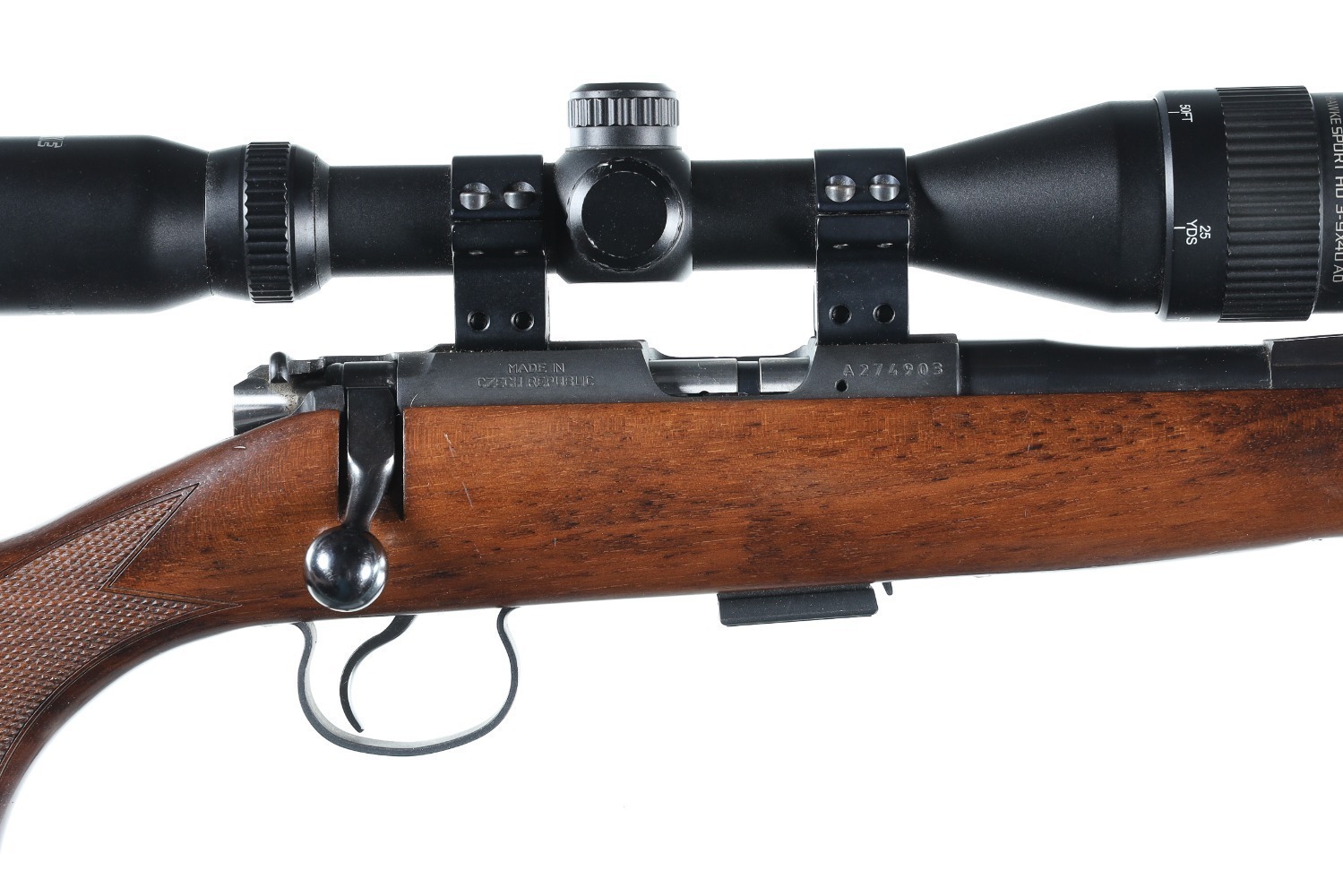 CZ 452-2E ZKM Bolt Rifle .22 LR