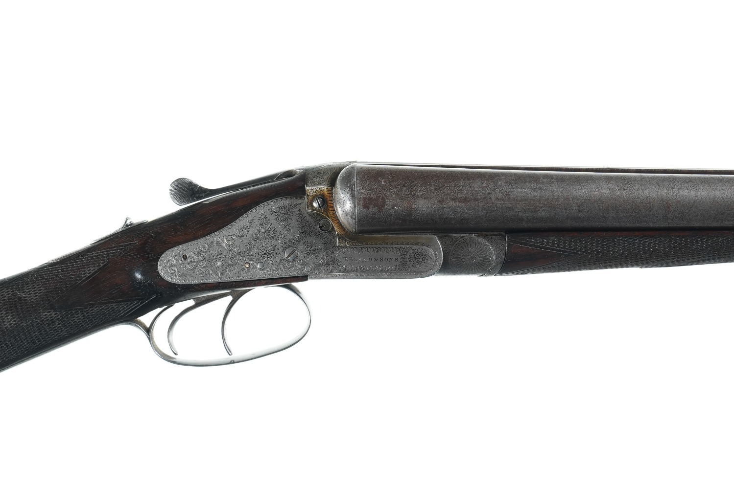 T. BLAND & SONS TRADEMARK B SxS Shotgun 12ga