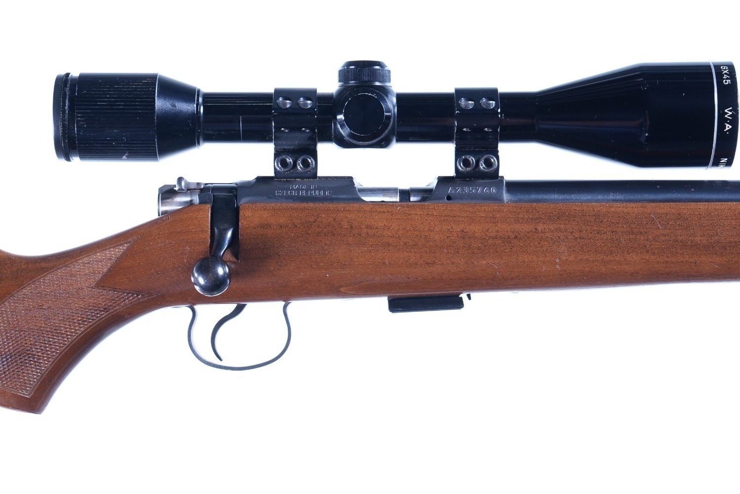 CZ 452 2E ZKM Bolt Rifle 22