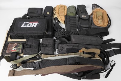 Assorted Pouches and Holsters